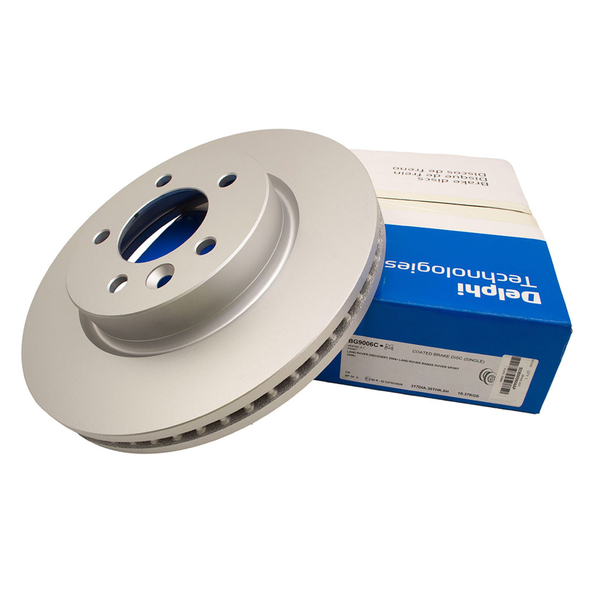 SDB000604AP - Delphi Brake Disc Front Discovery 3/4 R/R Sport 2.7