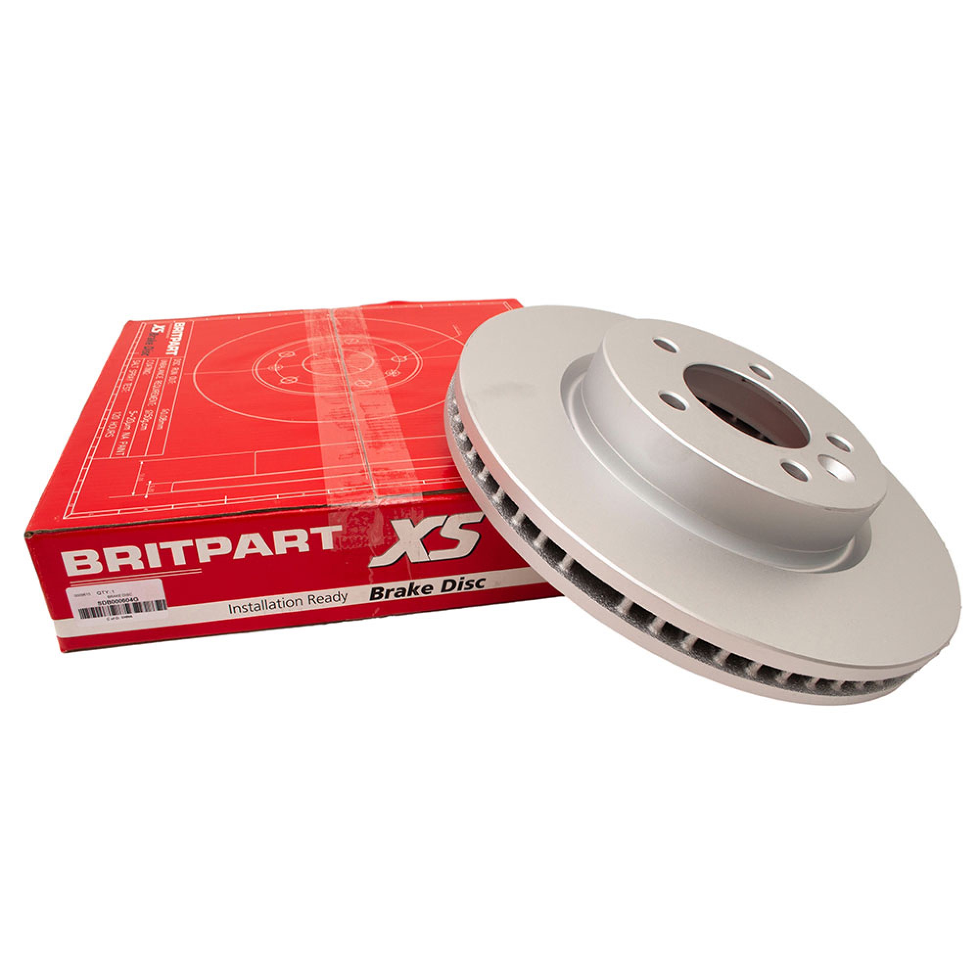 SDB000604G - Britpart Xs Brake Disc Front Discovery 3/4 R/R Sport 2.7