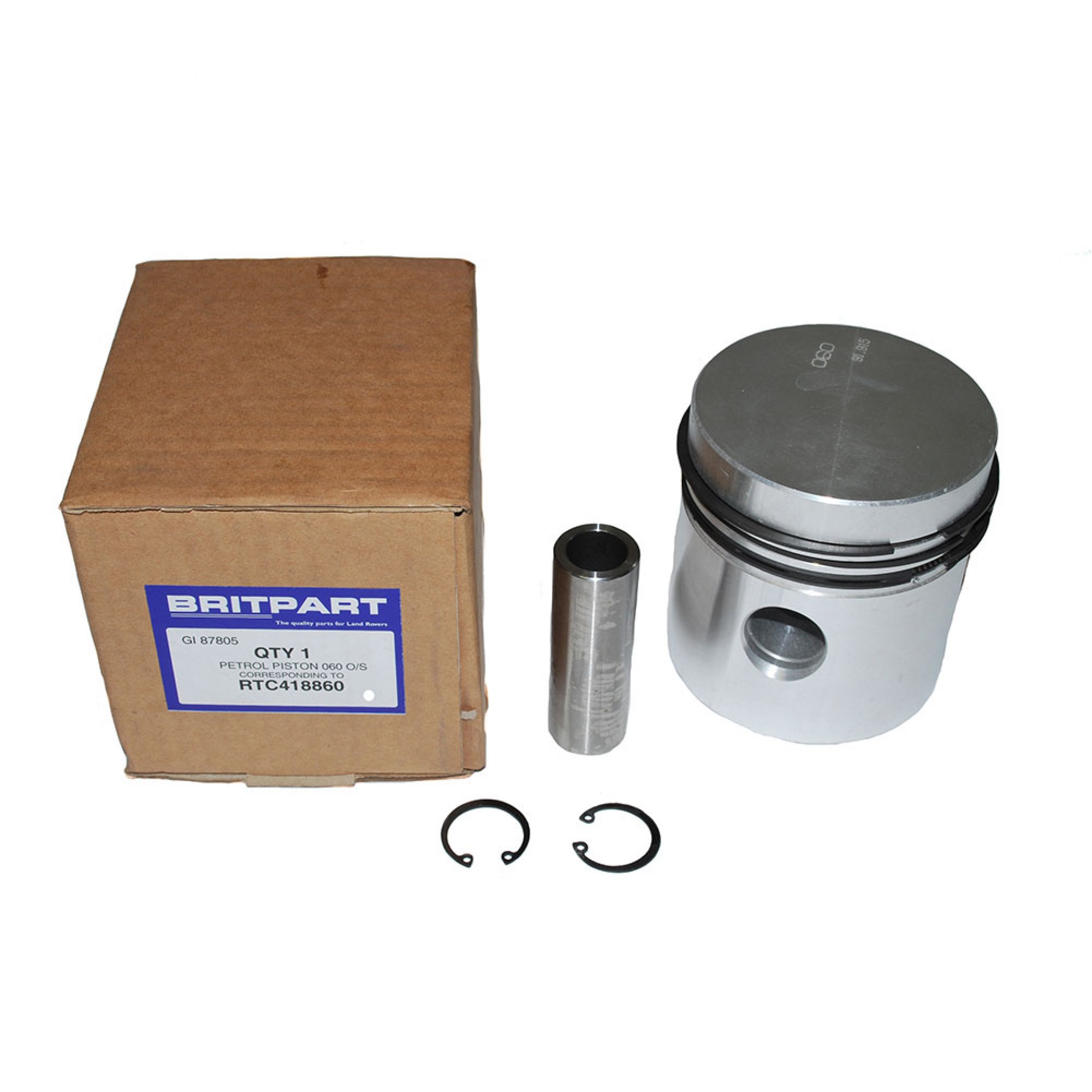 RTC418860 - Piston Assembley .060 Inch 2.25 Petrol