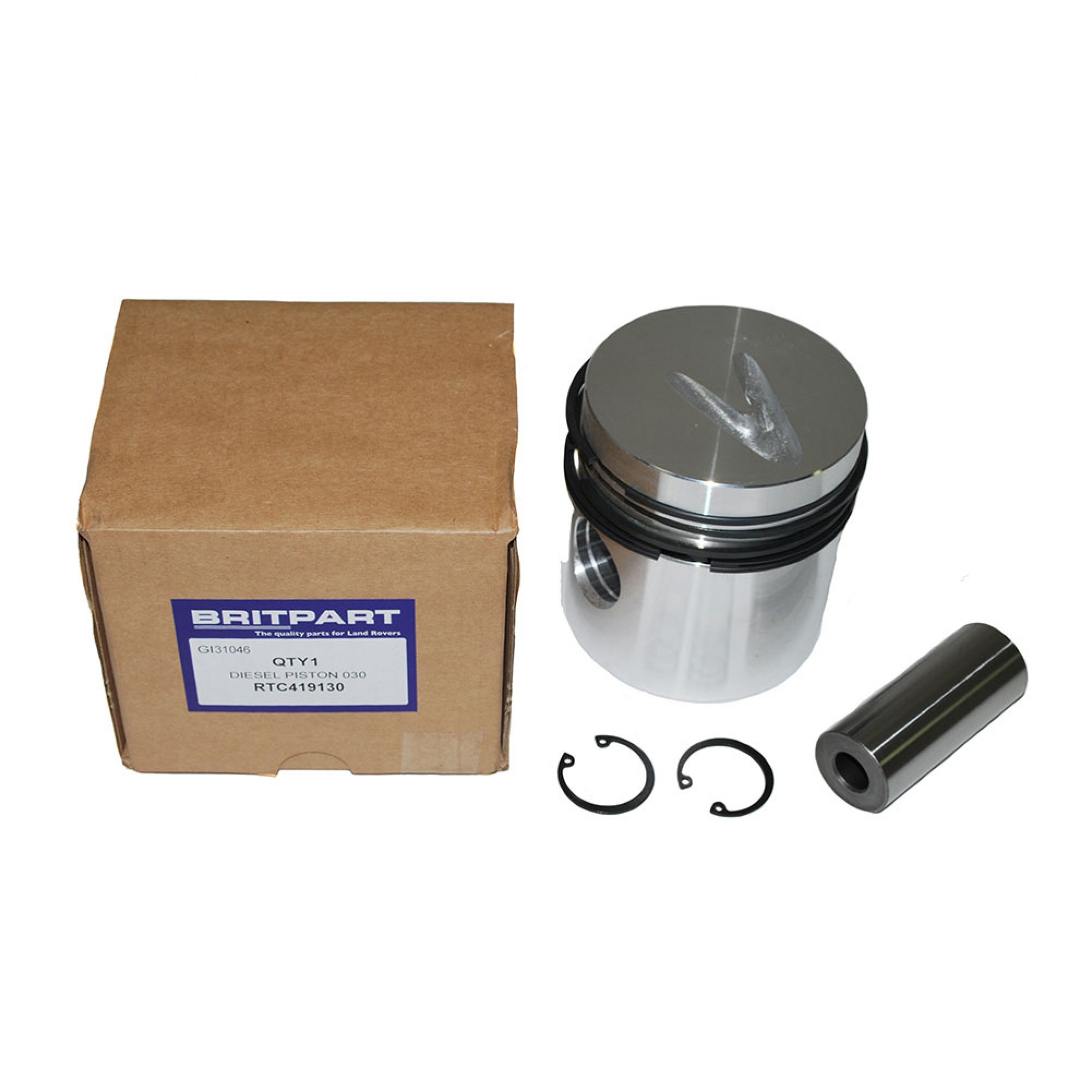 RTC419130 - Piston Assembley 2.25 Diesel 030 Inch - No Rings