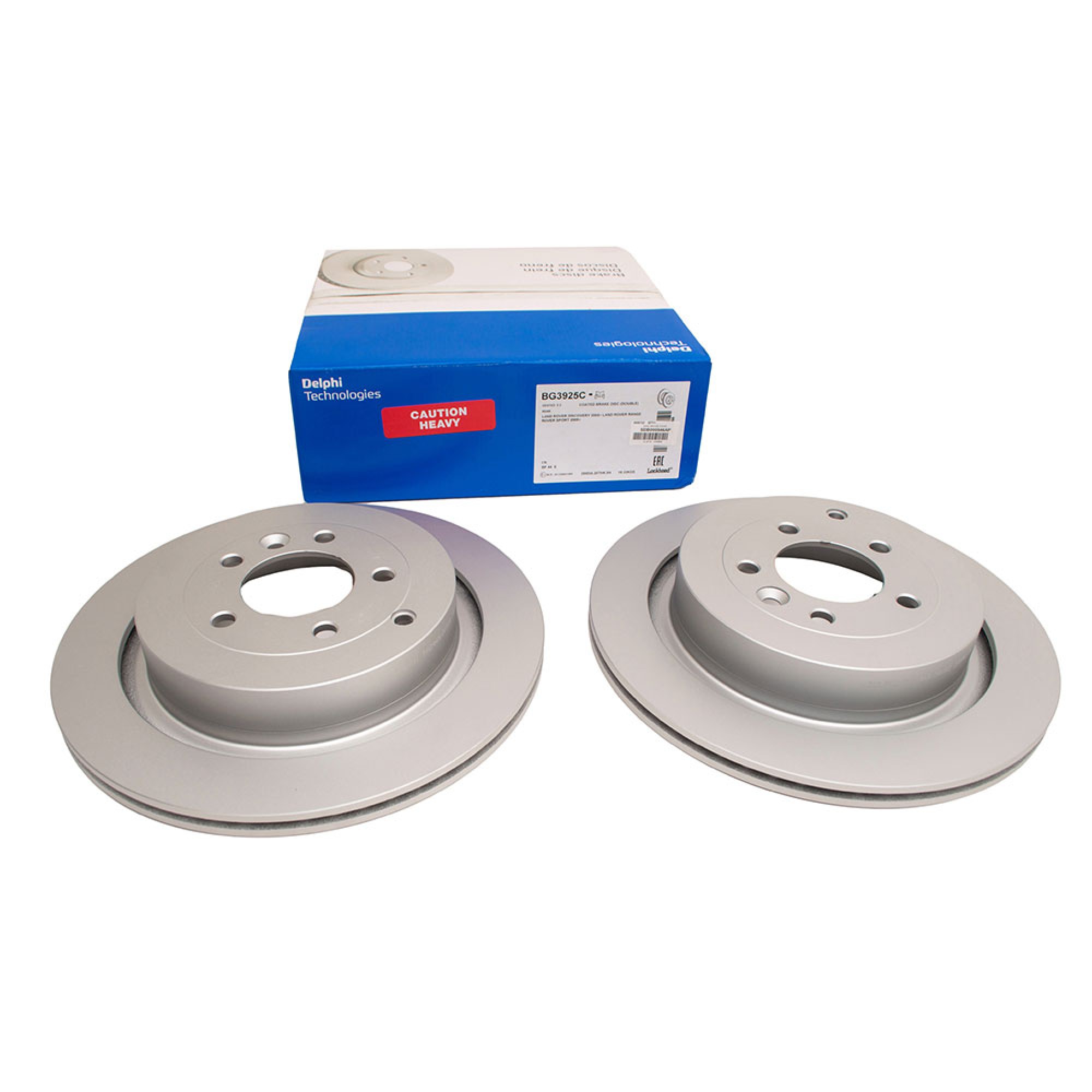 SDB000646AP - Delphi Rear Brake Disc 350mm Pair