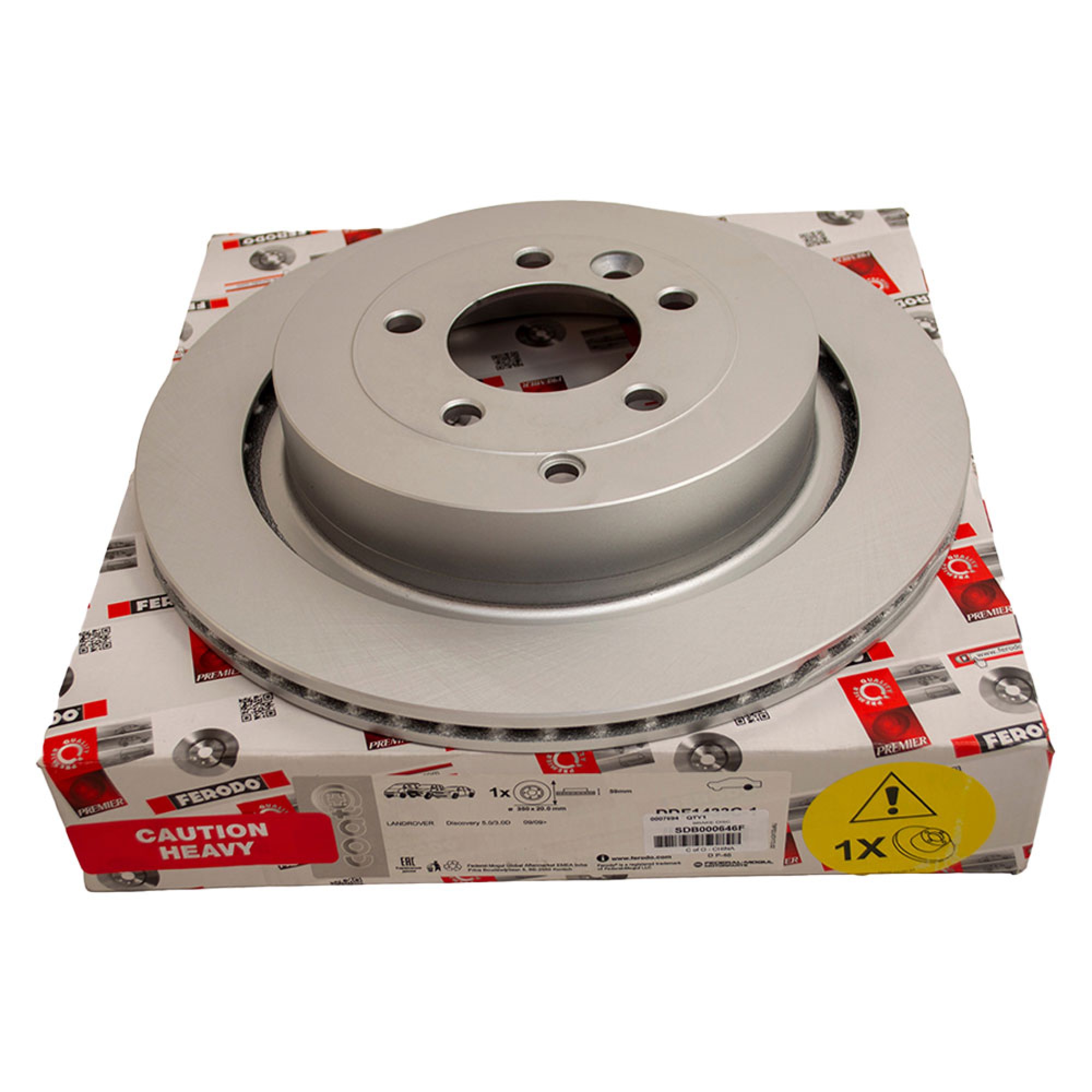 SDB000646F - Ferodo Rear Brake Disc Discovery 3 Range Rover Sport