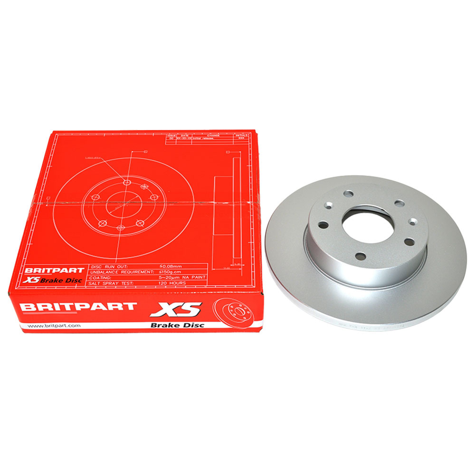 SDB100830G - Trw - Brake Disc Solid Front Freelander to 2000
