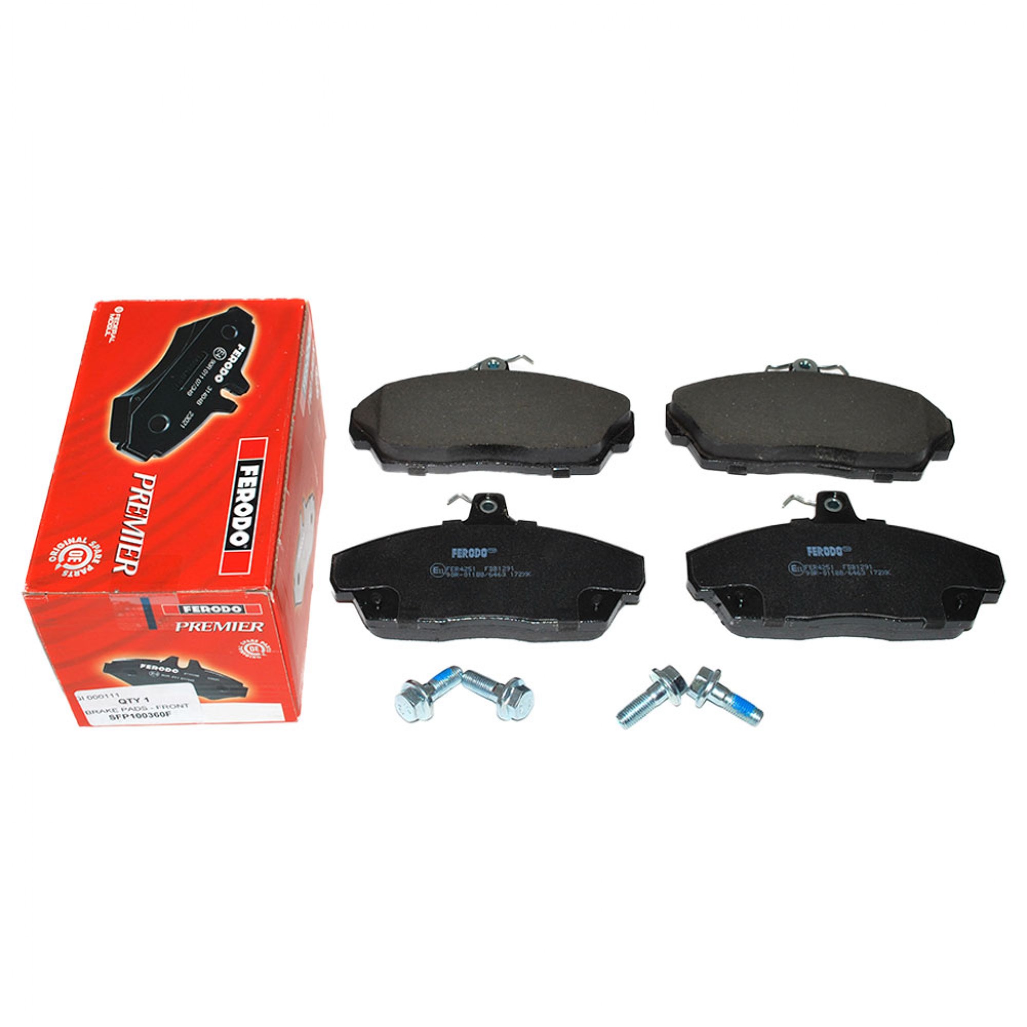 SFP100360F - Ferodo Brake Pad Set Front Freelander 1 to YA999999 2001