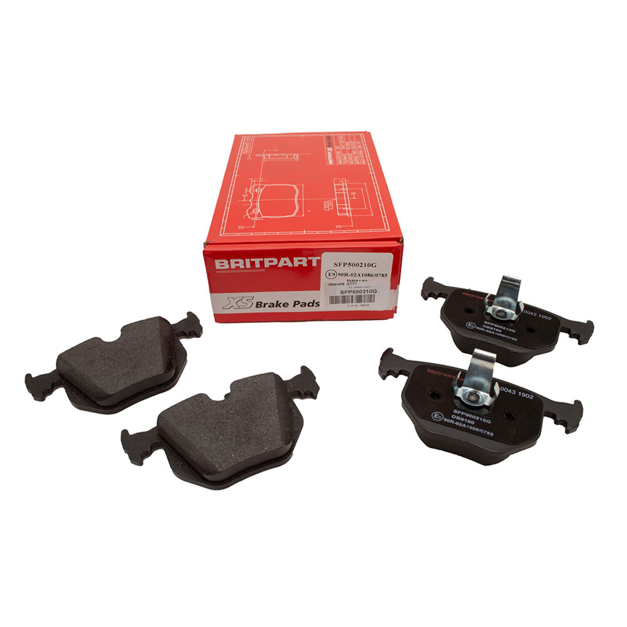 SFP500210G - Trw Rear Brake Pads Range Rover L322 2002 on