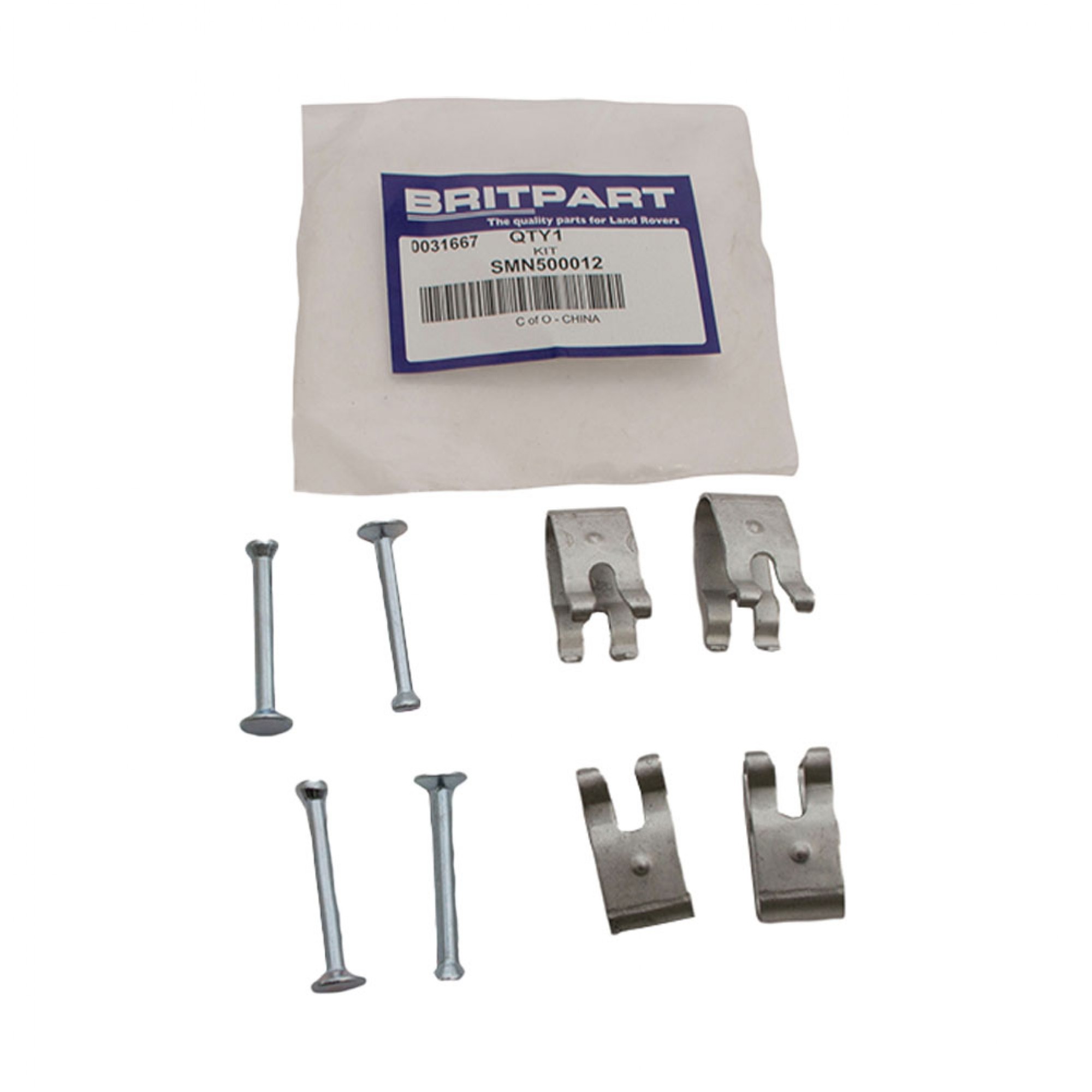 SMN500012 - Fixing Kit Handbrake Shoes