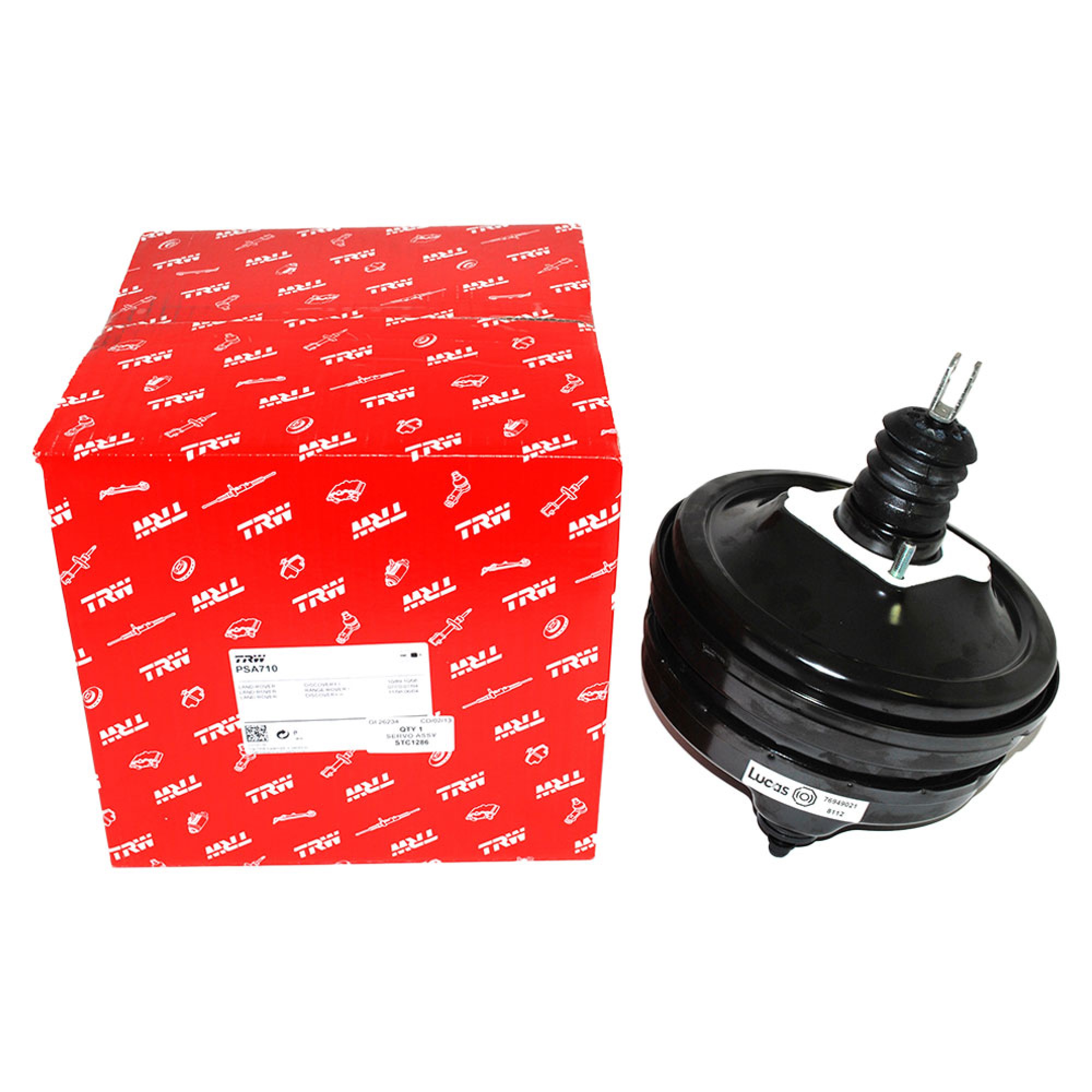 STC1286 - Brake Servo Range Rover Classic and Discovery 1 1994 on No Return Valve Fitted