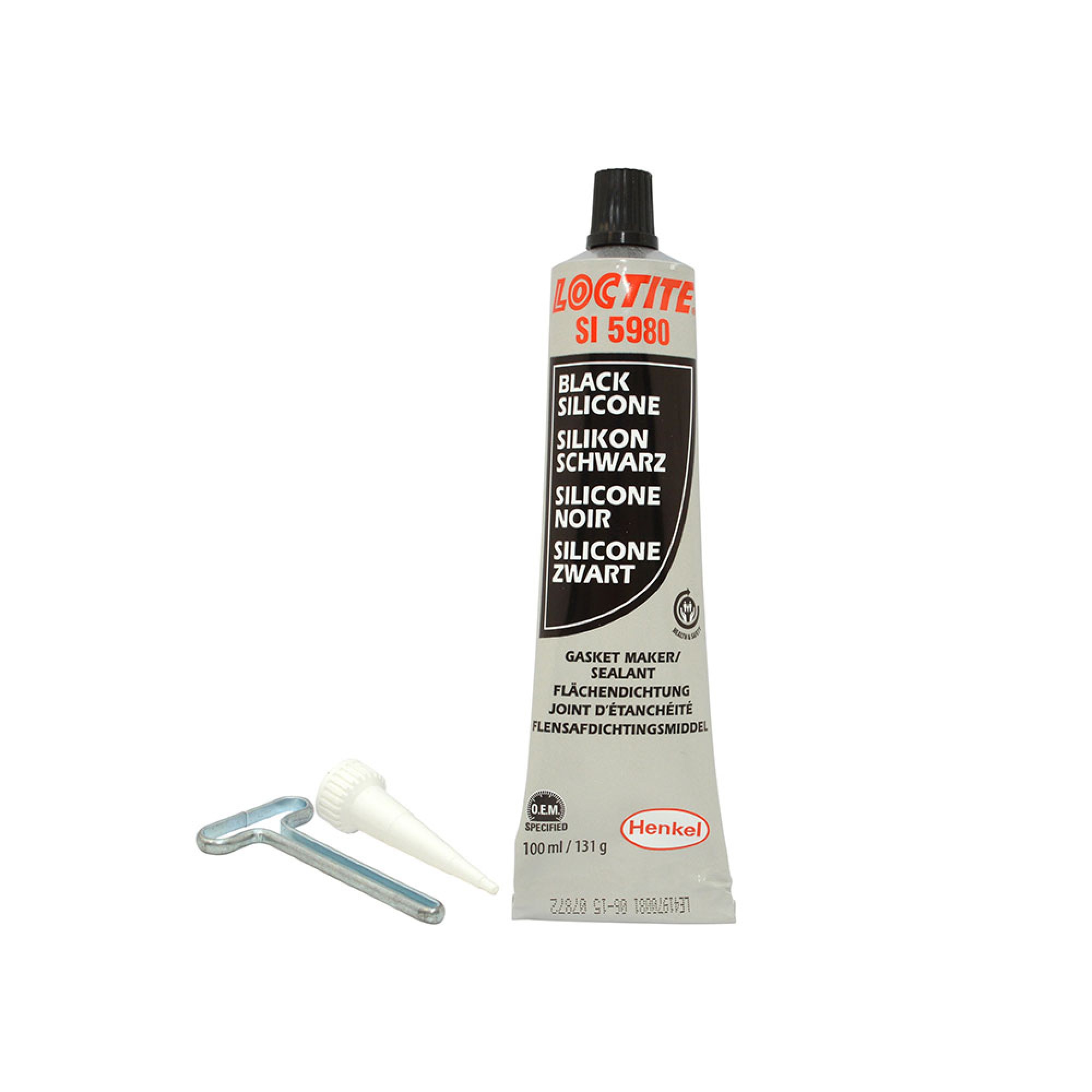 STC50550 - Loctite Gasket Sealant Silicon Black 5980 100ML Tube