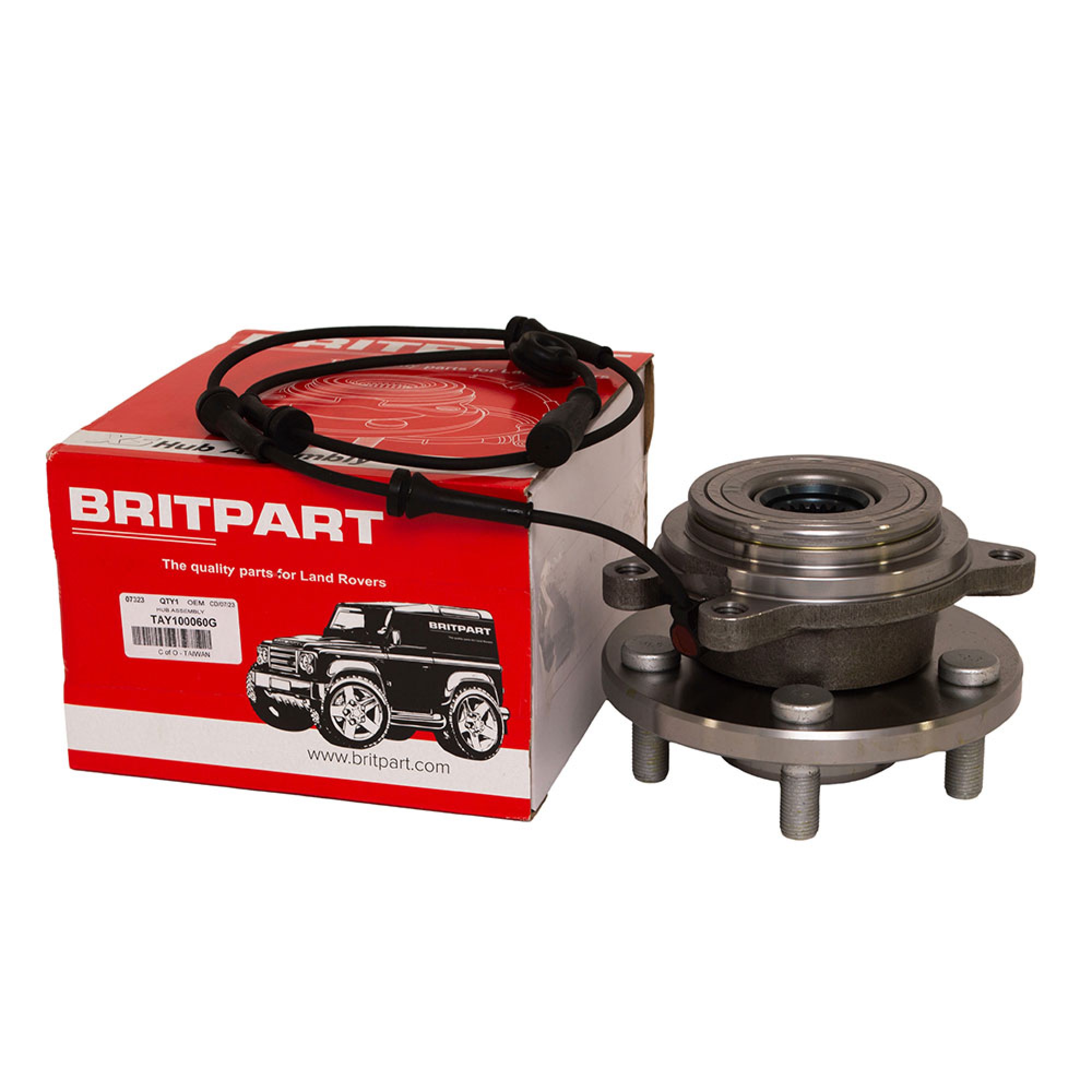 TAY100060GEN - Genuine Hub and Sensor Assembly Front Discovery 2