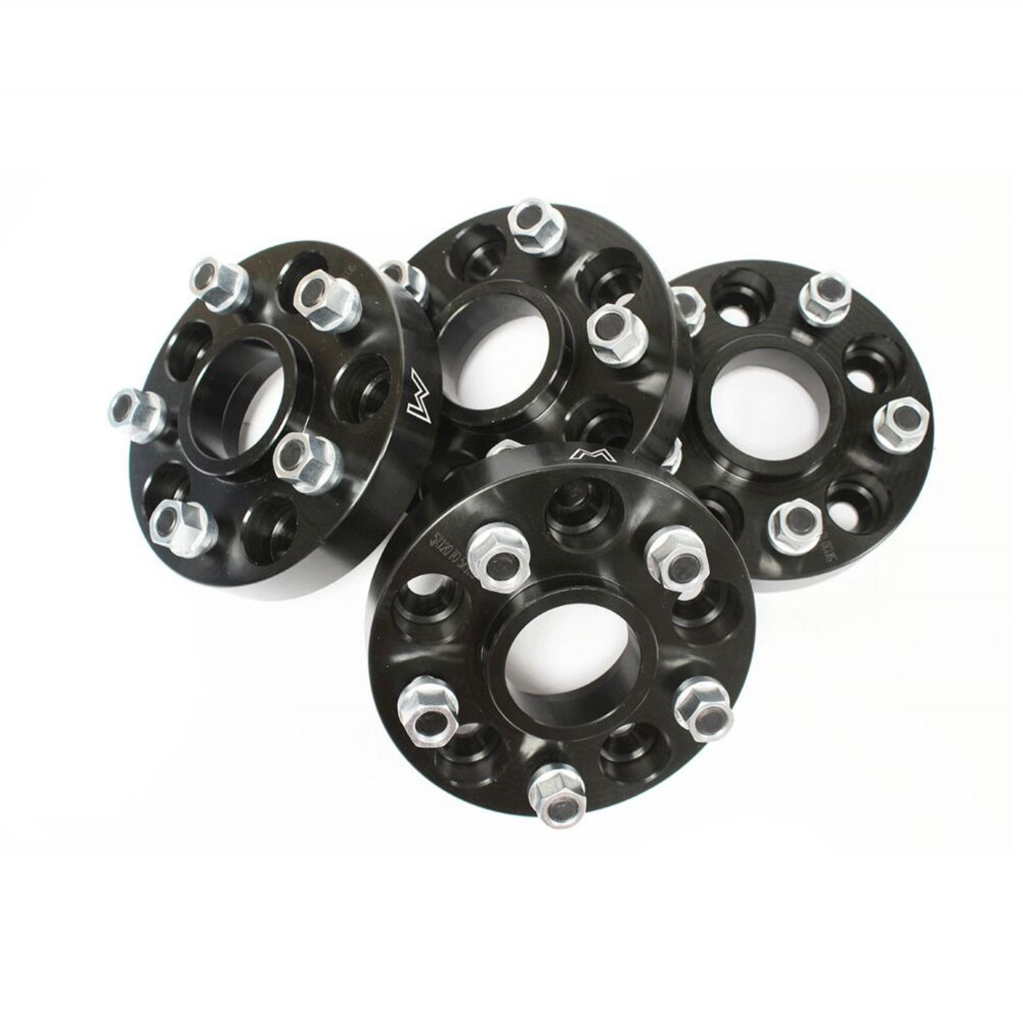 TF302BLACK - Black Terrafirma Wheel Spacers 30mm Set Of 4