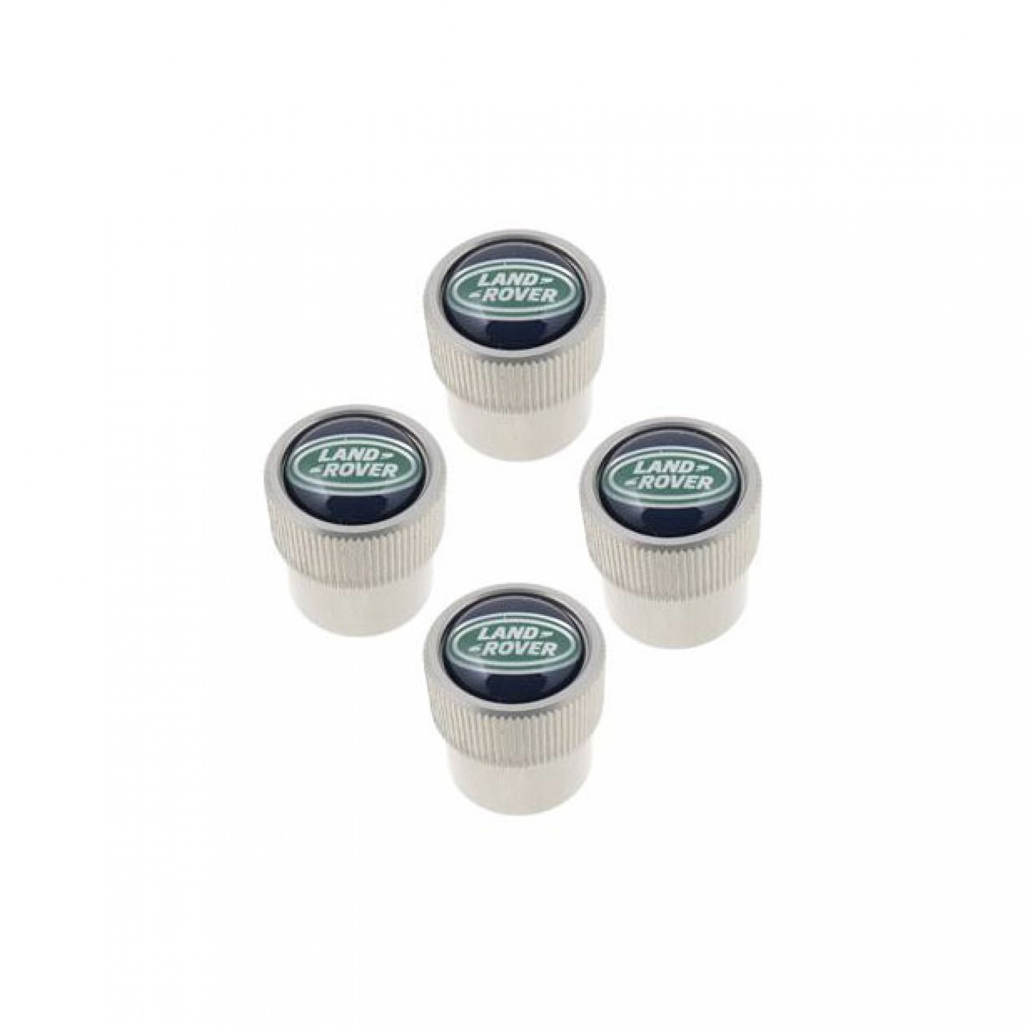 VPLRW0148 - Set Of 4 Tyre Valve Caps Landrover Logo