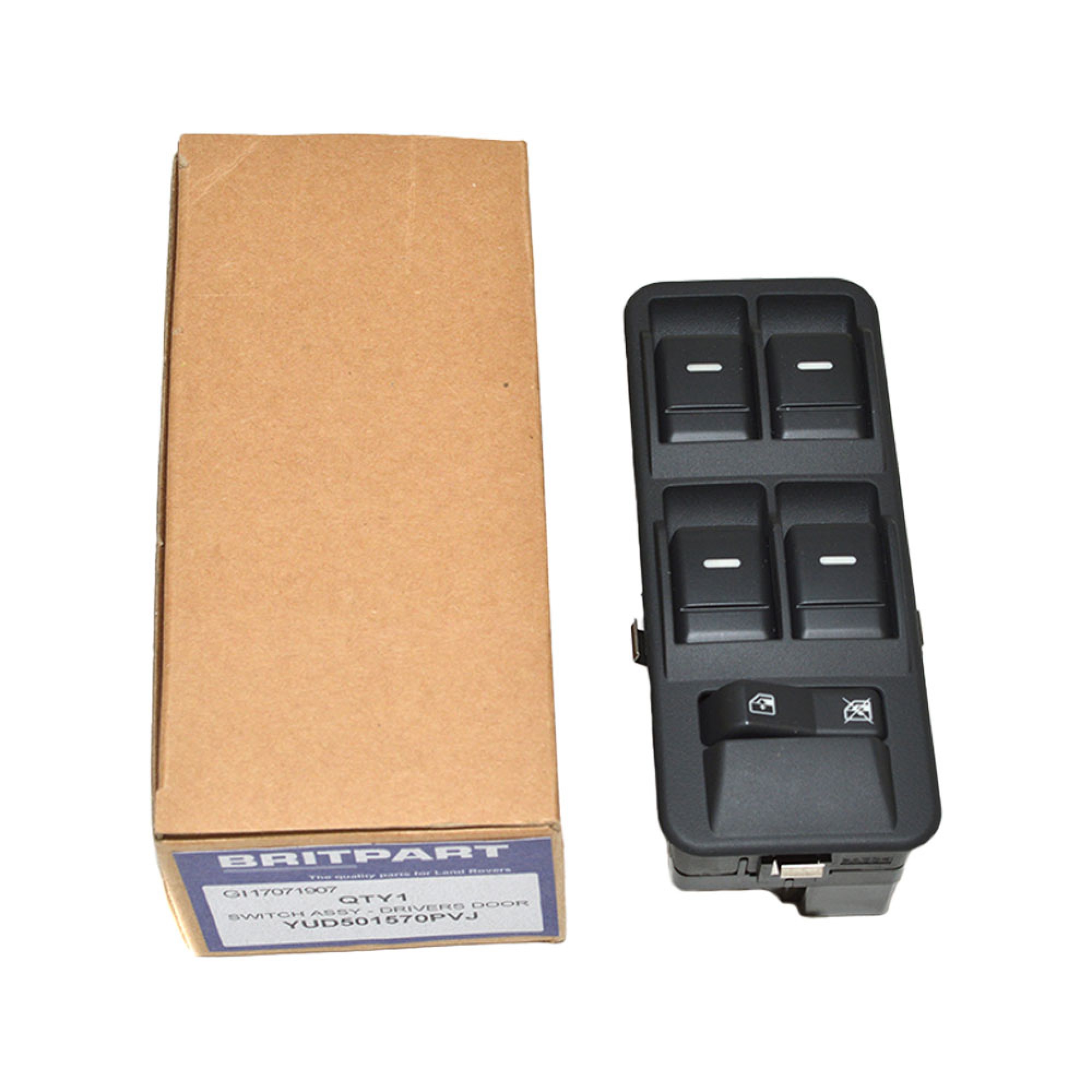 YUD501570PVJ - LHD Drivers Door Window Switch