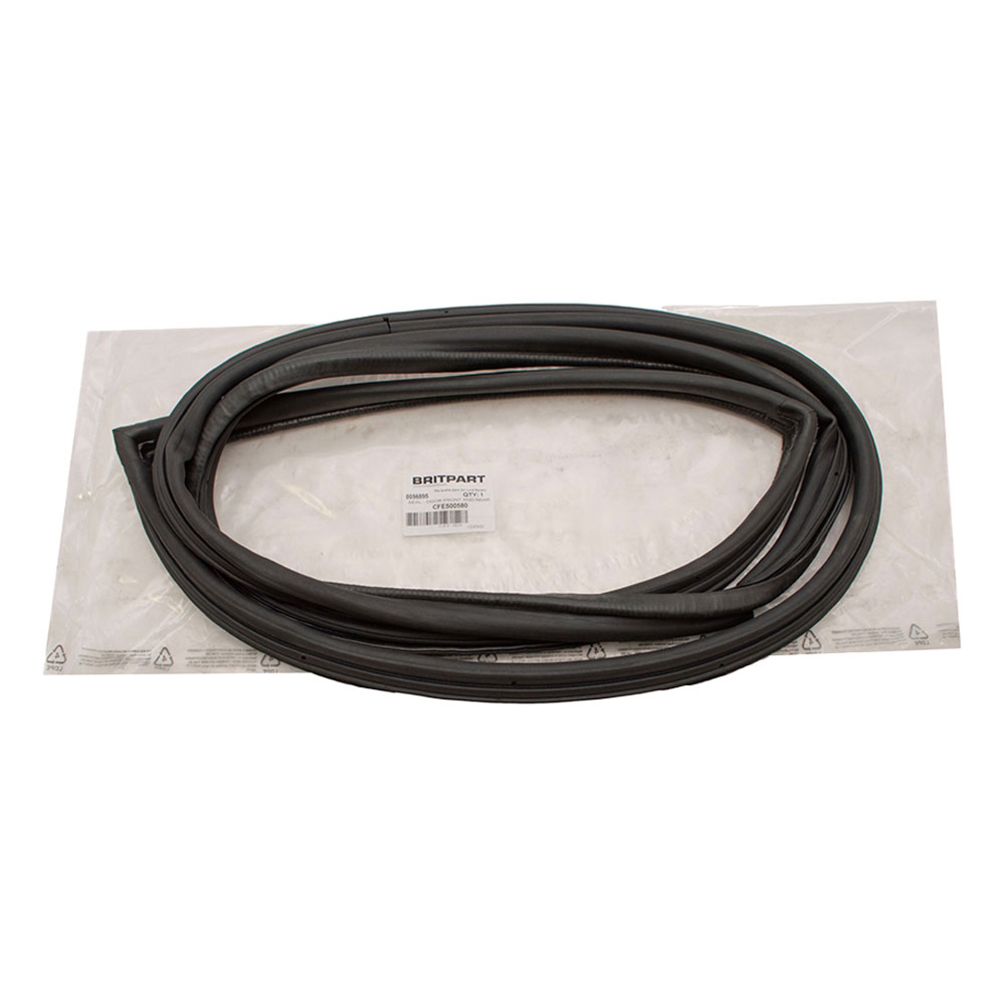 CFE500580 - Door Seal Front RH Black Discovery 2