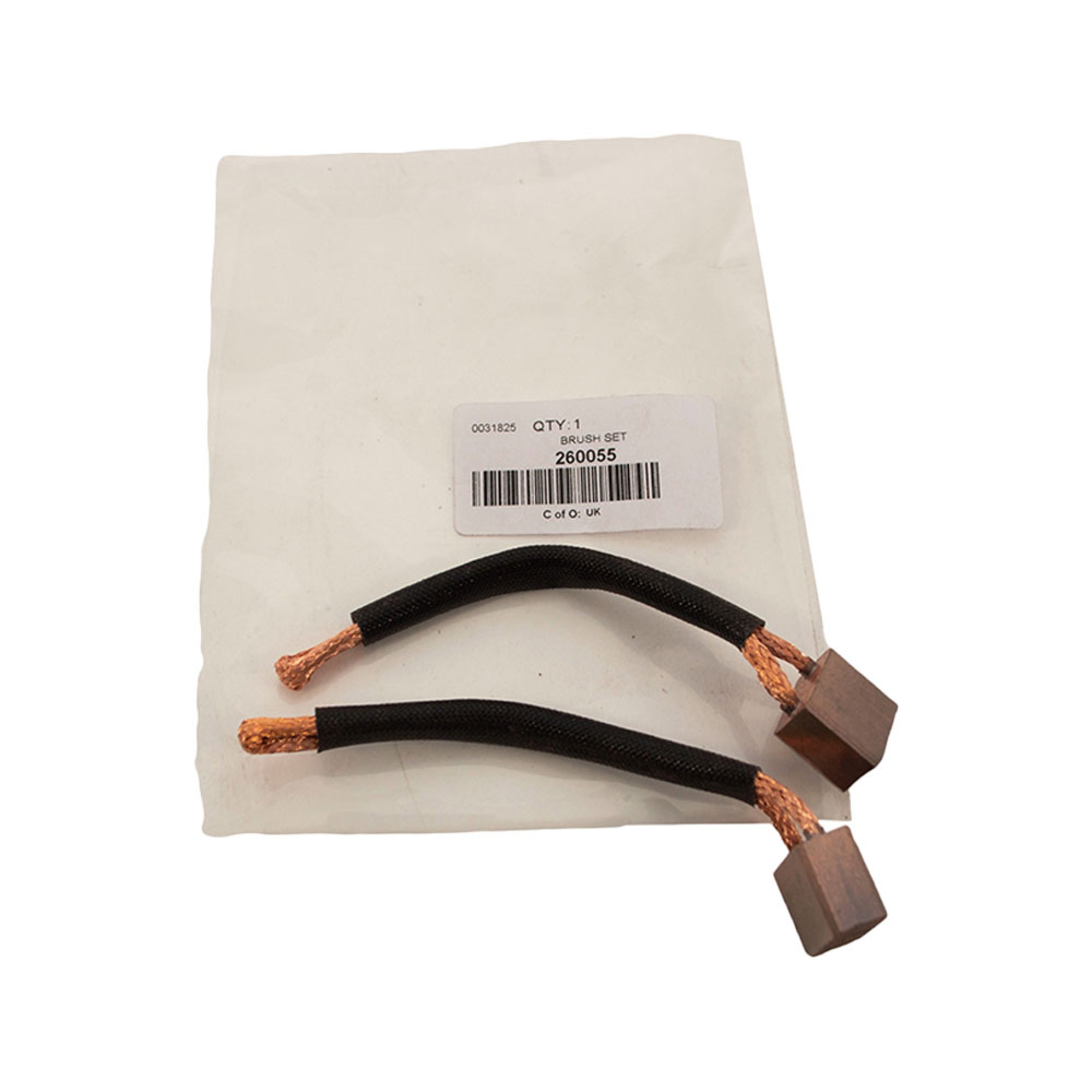 Brush Set Starter Motor 1948-72. 2 Brushes 2 Pair Are Fitted to Starter Motor - 260055