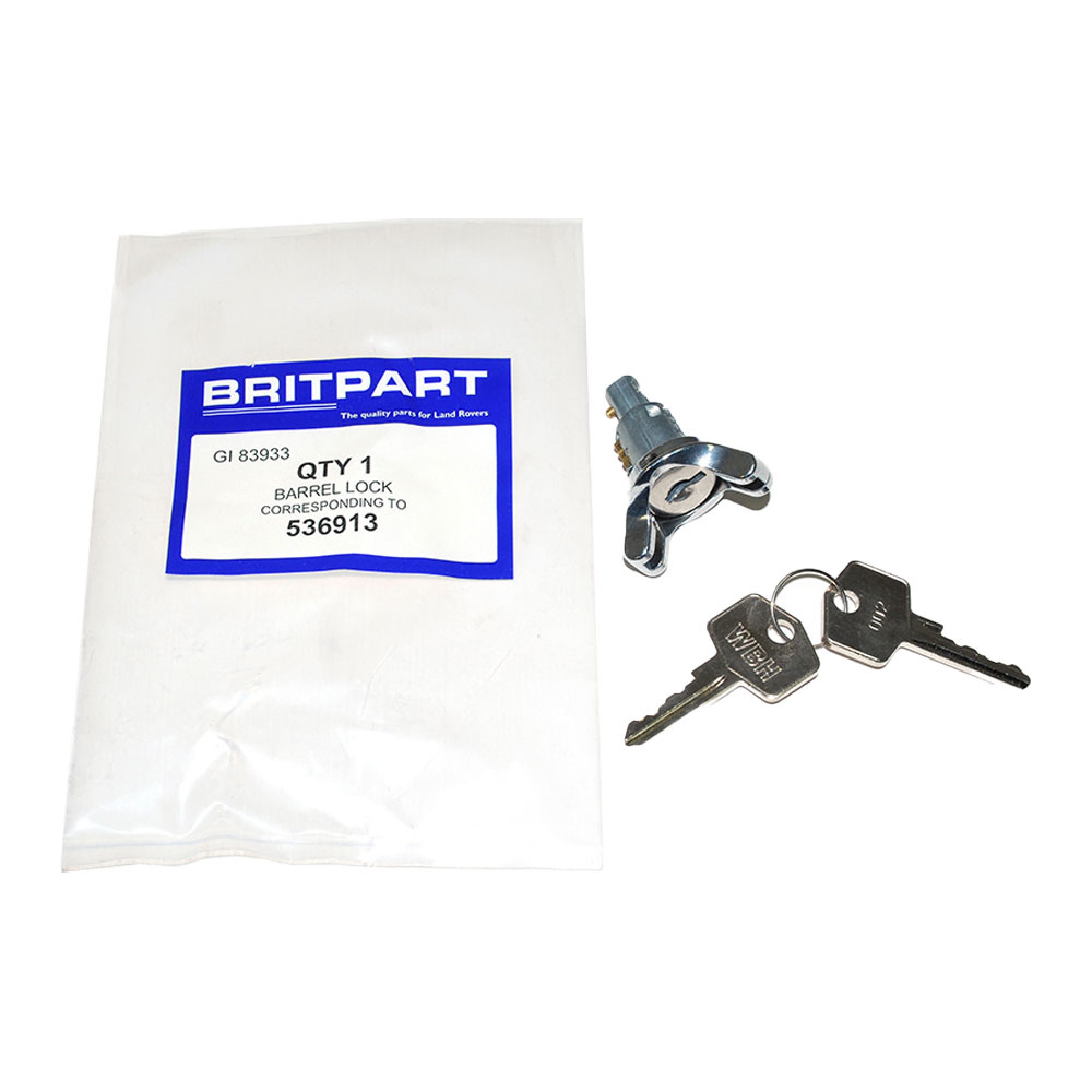 536913 - Barrel and Key Diesel Ignition Switch Series 2A/3 1968-71 without Column Lock