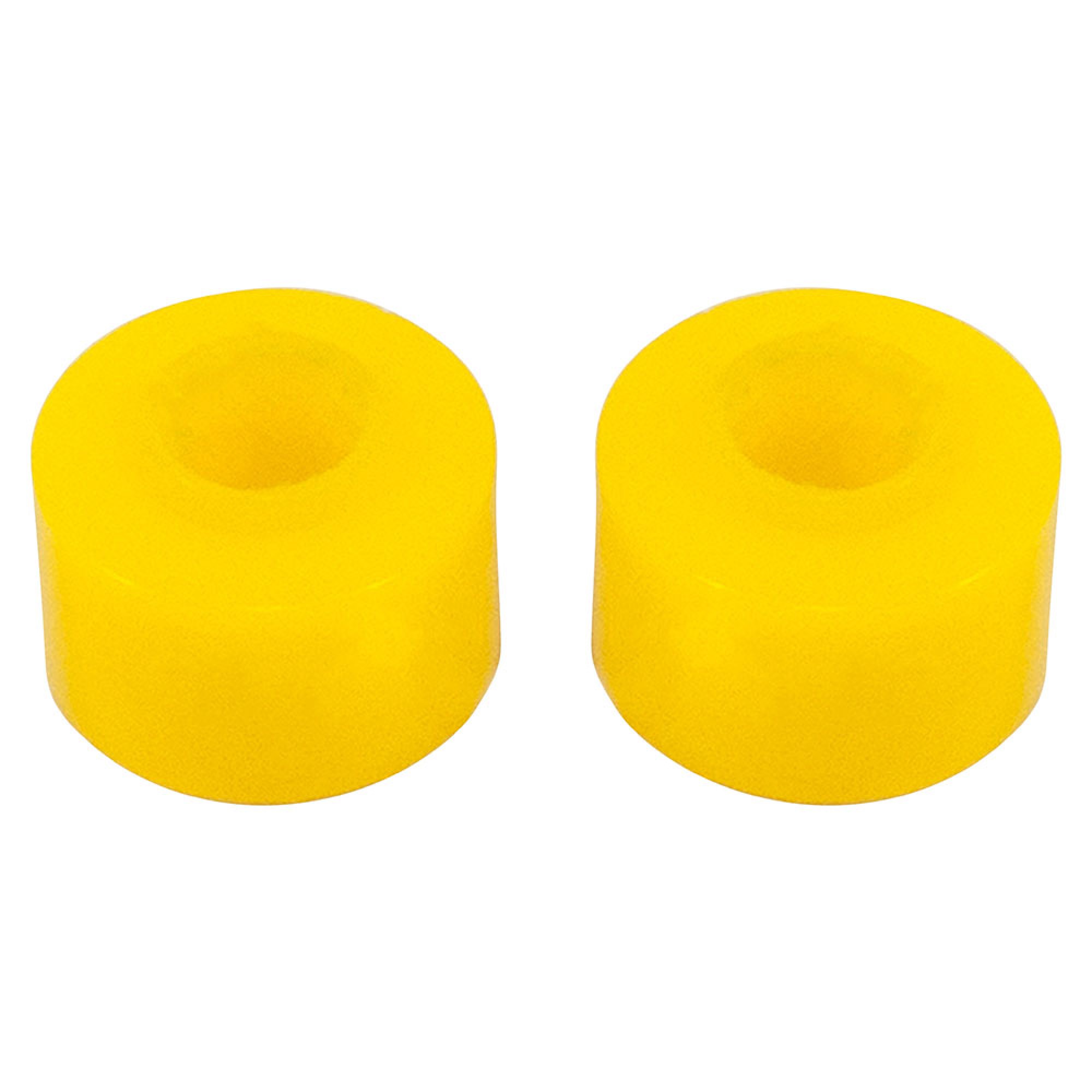 568858PY-YELLOW - Yellow Polybush Lower Steering Damper Bush Set
