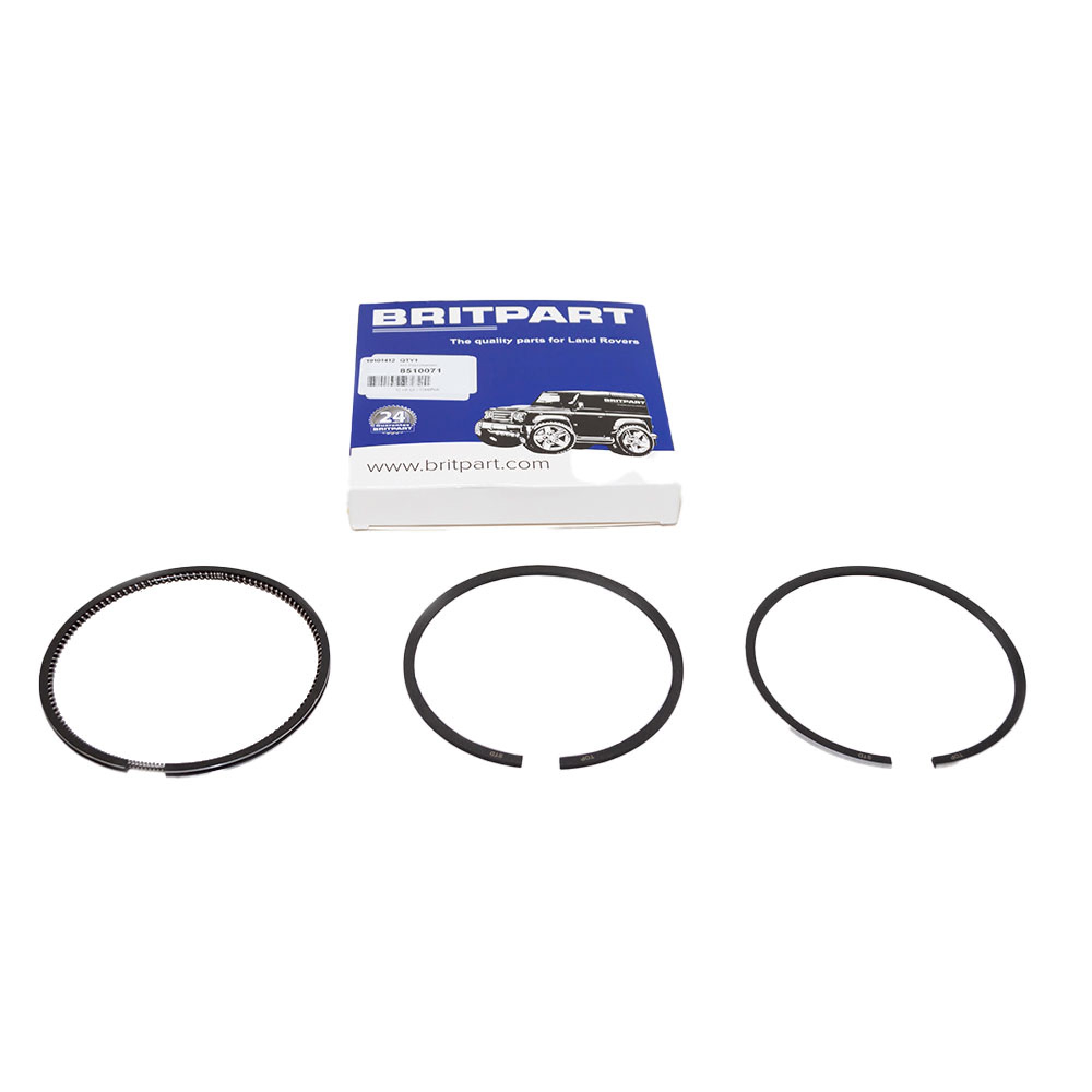 8510071 - 2.5 NA Piston Rings Standard Size