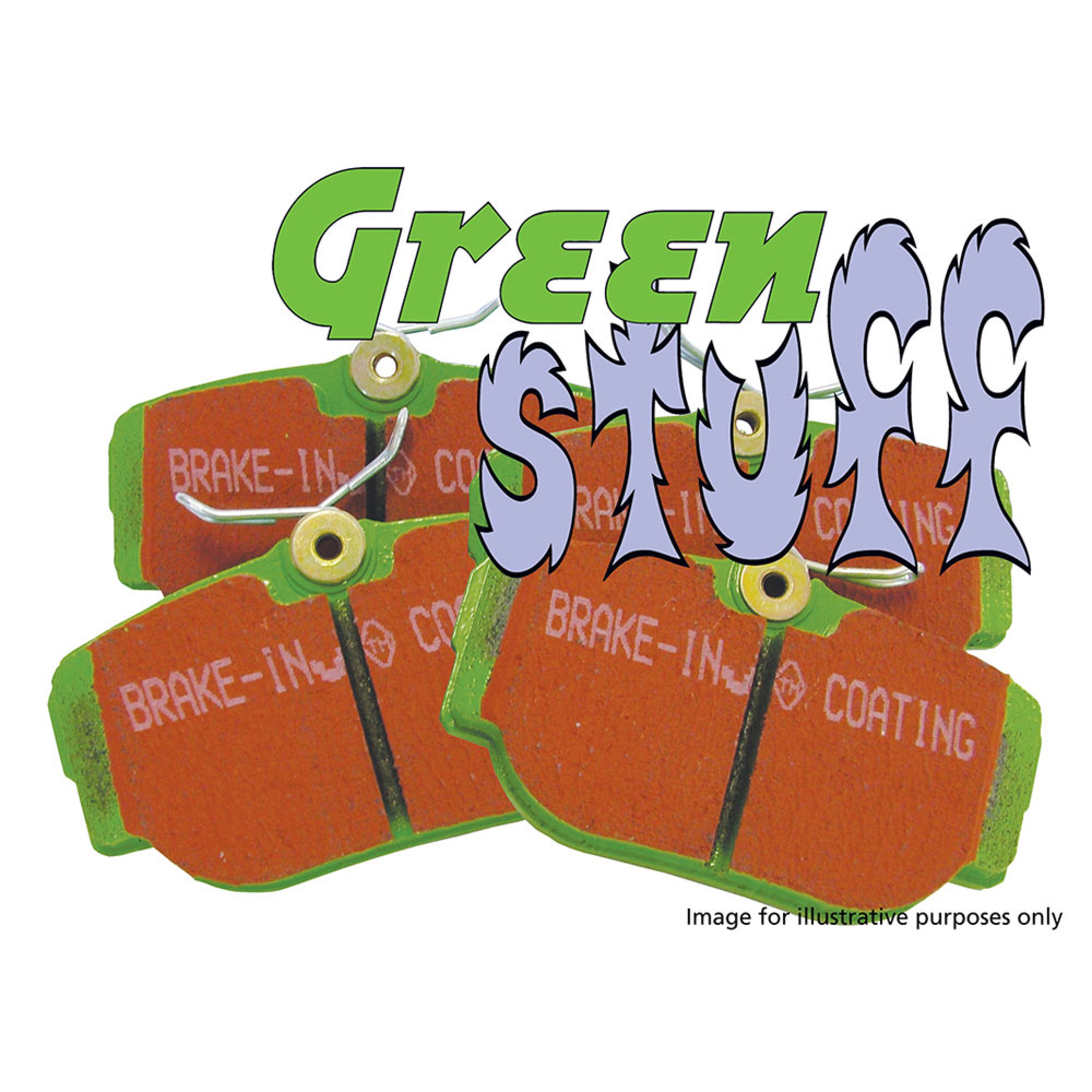 Ebc Green Front H-perform Brake Pads 110 from 1986