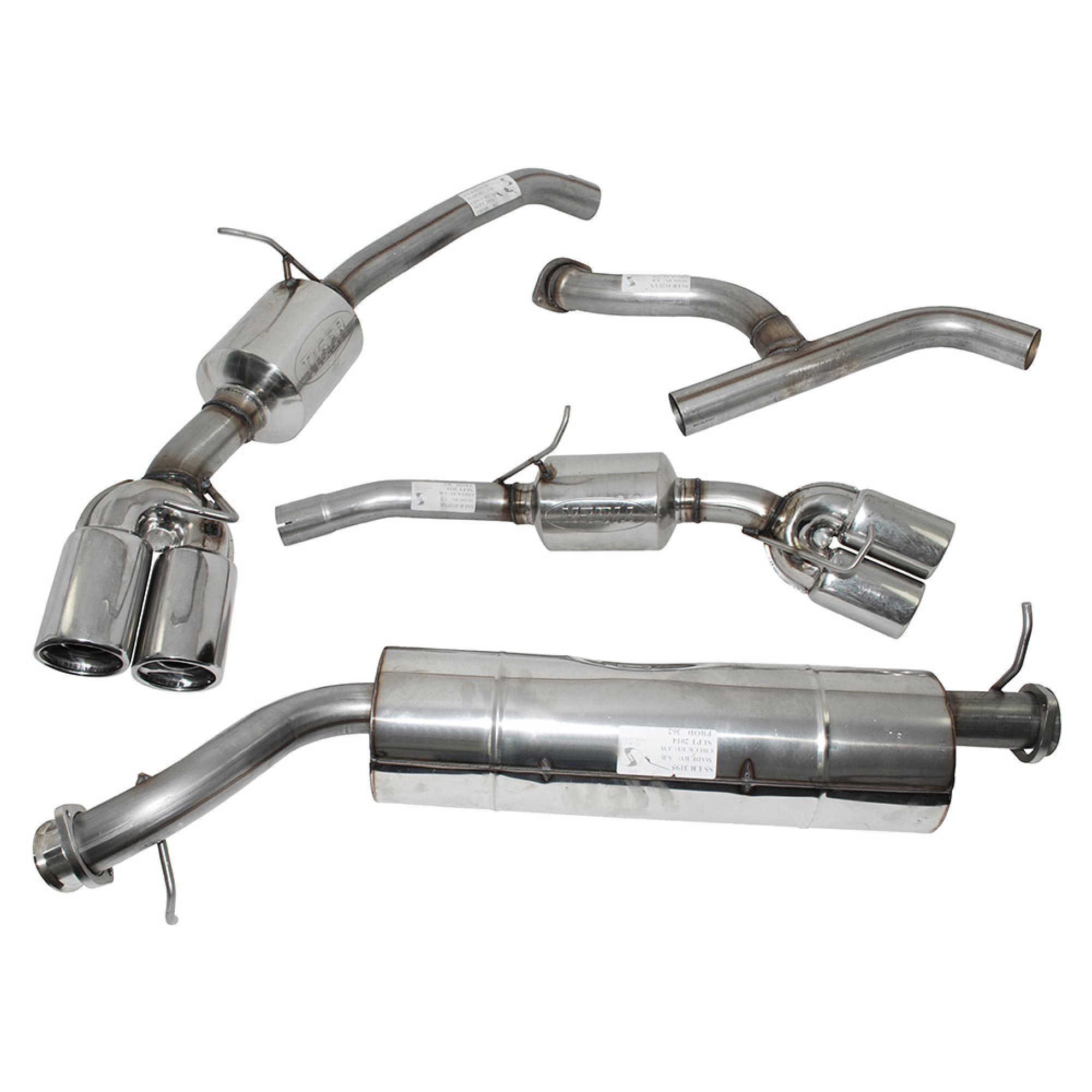 DA4245 - Stainless Steel Sports Exhaust Range Rover 4.0 4.6
