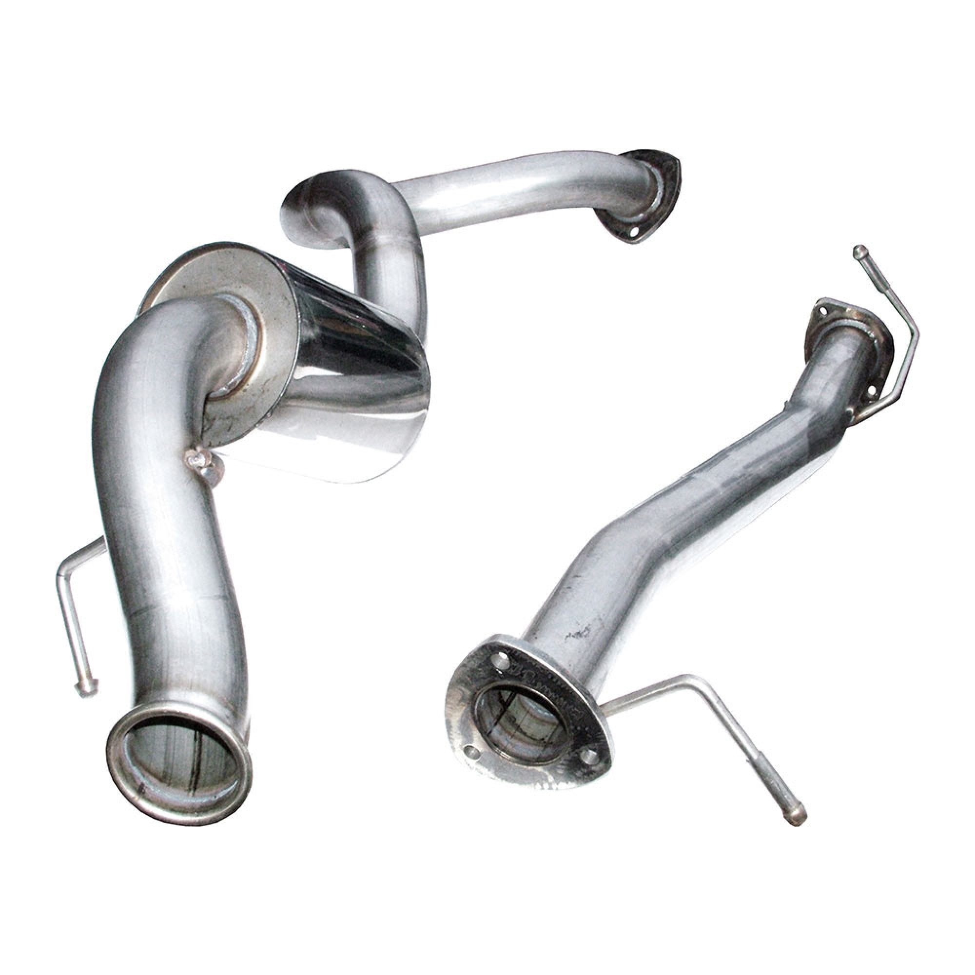 DA4249 - Stainless Steel Exhaust Defender 90 TD5 Middle and Back Section