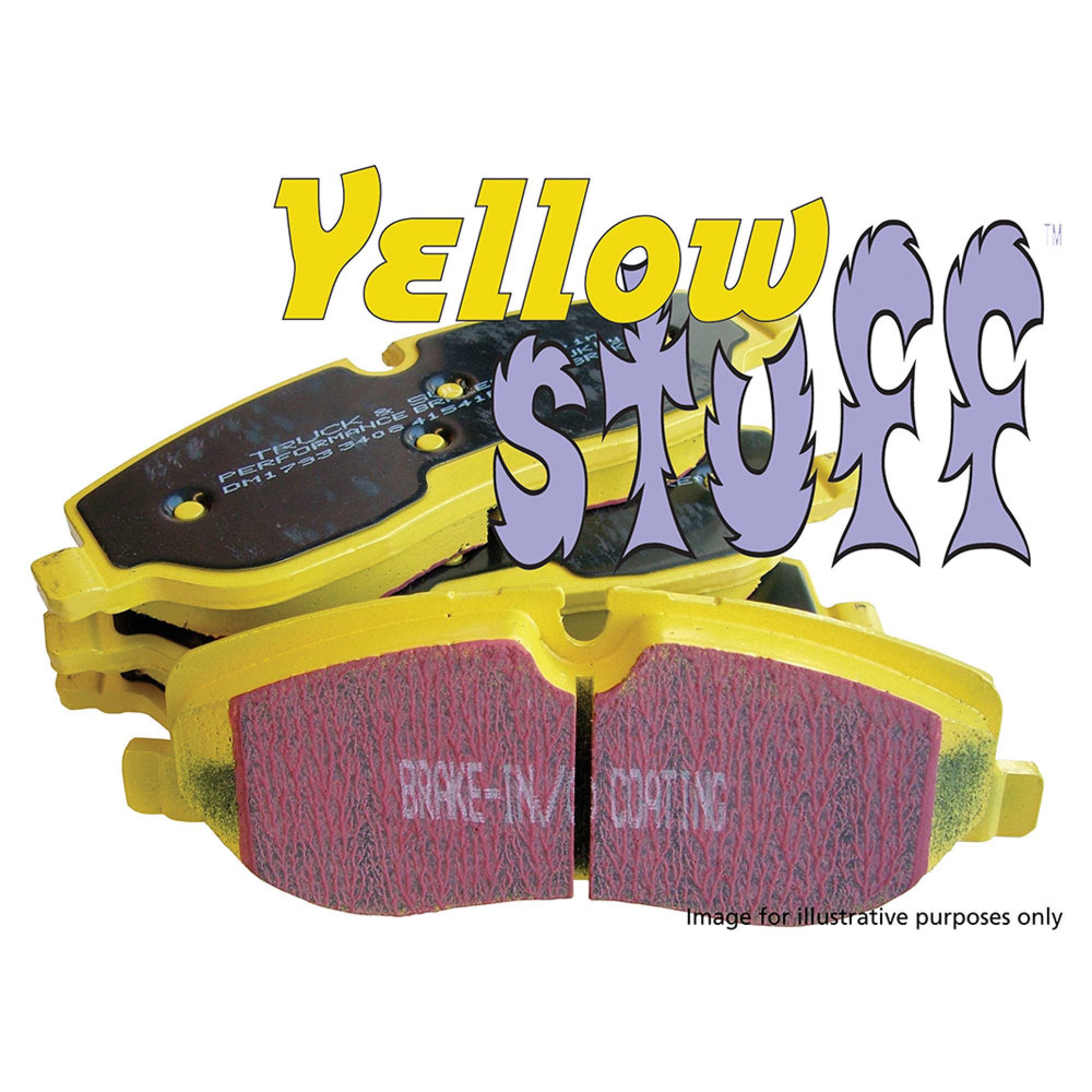 DA4338 - Ebc Yellow Stuff Front Brake Pads Range Rover 2002 Onwards
