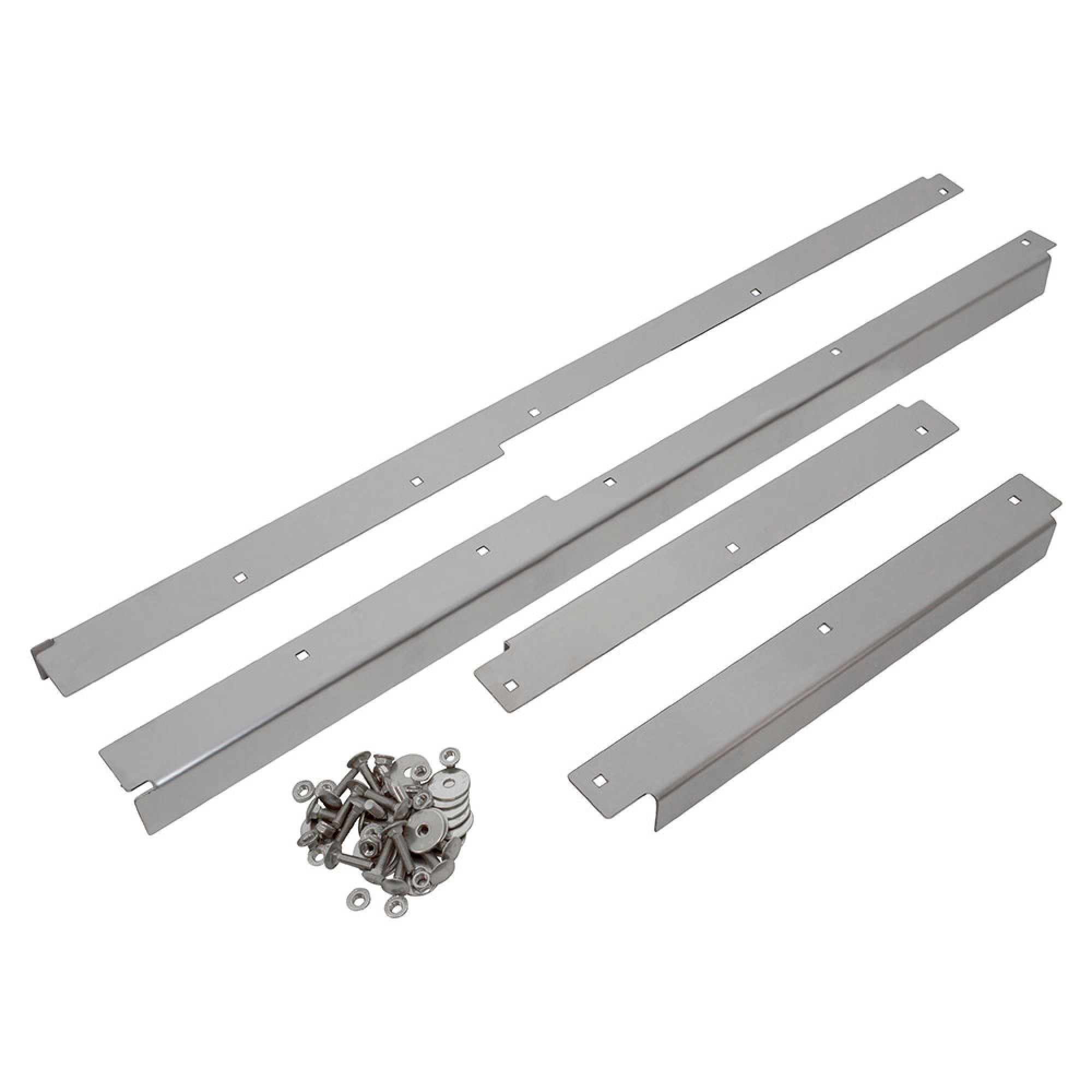 DA4793B - Brushed Ss Front/Side Door Thresher Kit W/O Seat Belt Mount