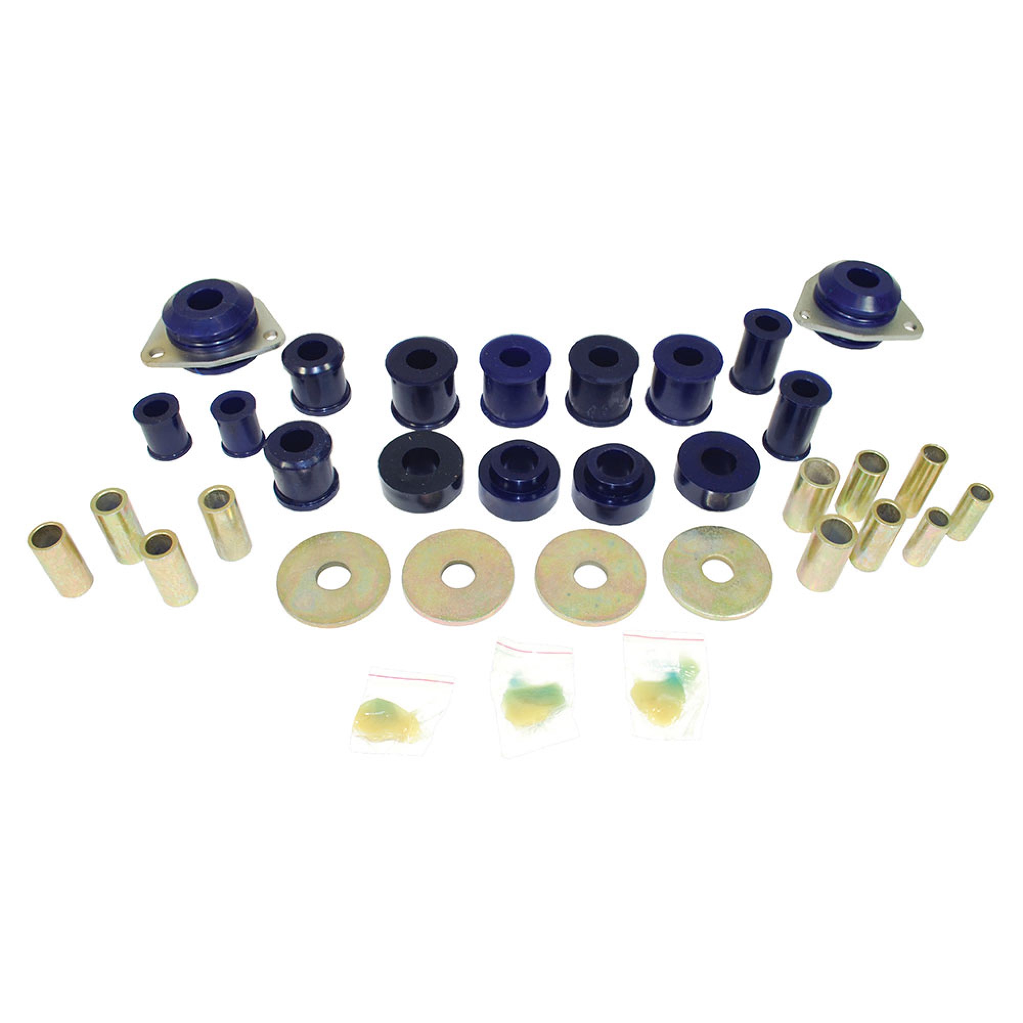 DA4036BLUE - Britpart Blue Polybush Kit 90/110 1994 Onwards Discovery 1 Range Rover Classic 1986 Onwards
