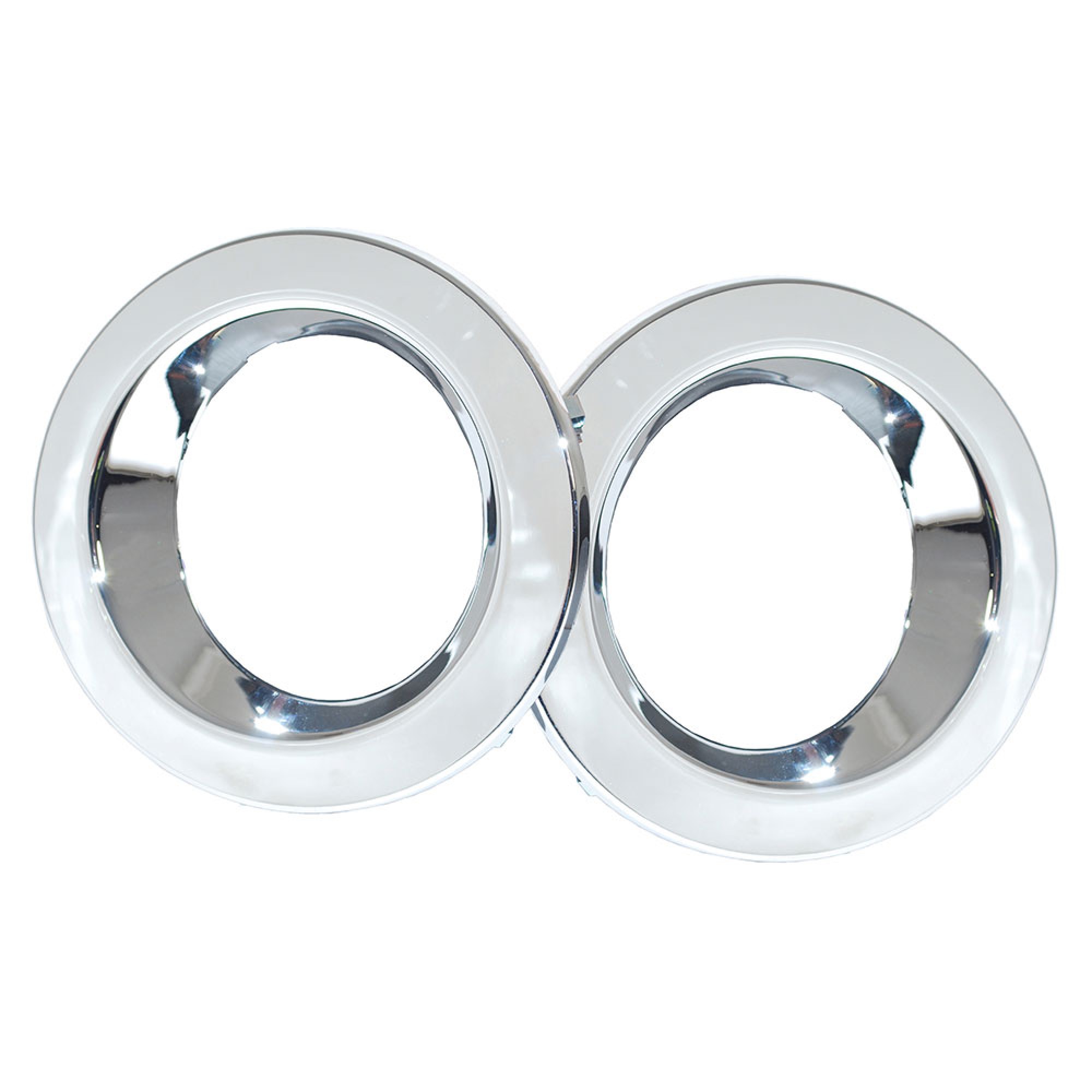 DA5655 - Range Rover Foglight Bezels Plastic Chrome Finish 2006-09 Supplied As A Pair