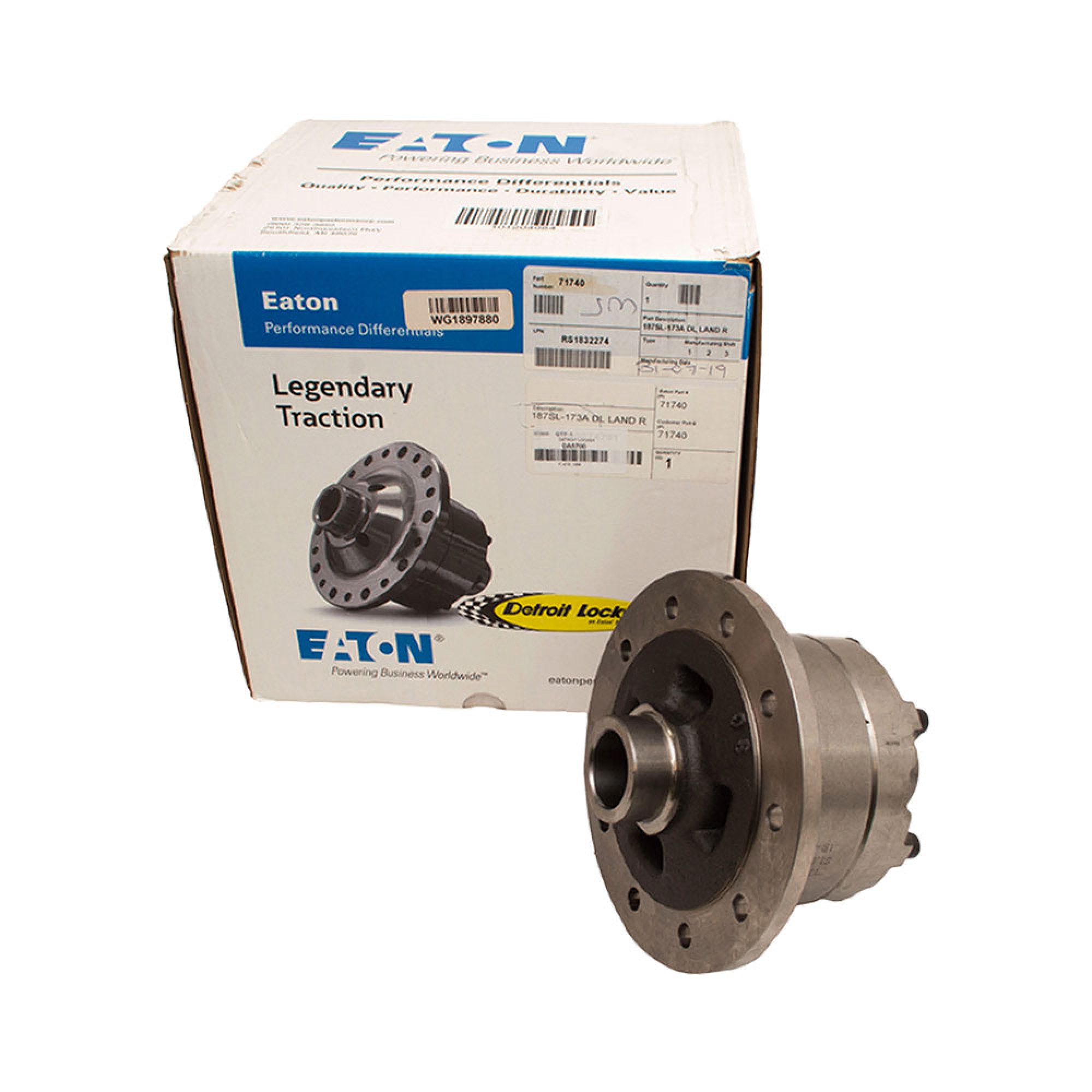 Detroit Locker 24 Spline Rear - DA5700