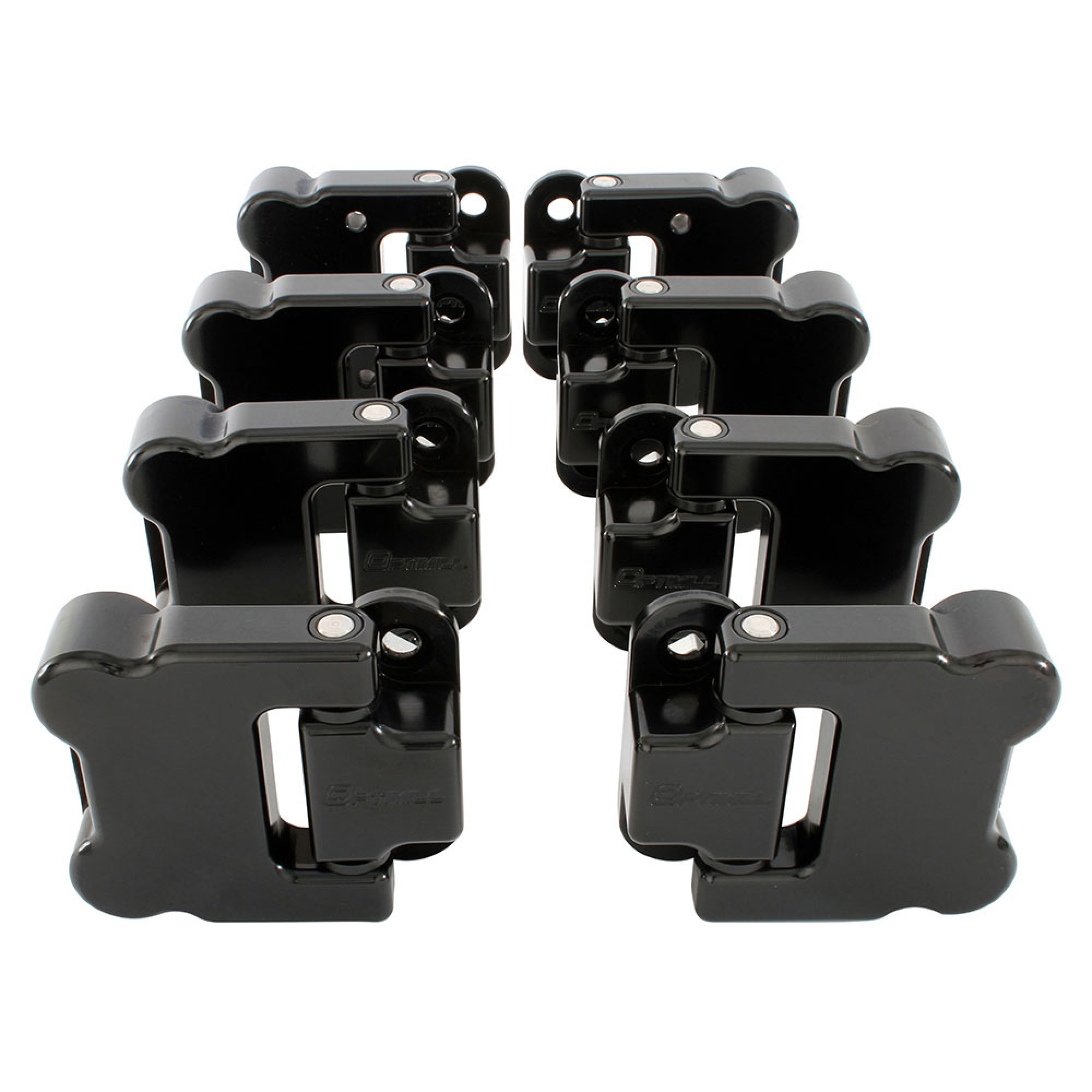 DA8865 - Optimill Security Aluminium Hinge Kit for Defender 110 (Front and 2ND Row Doors)