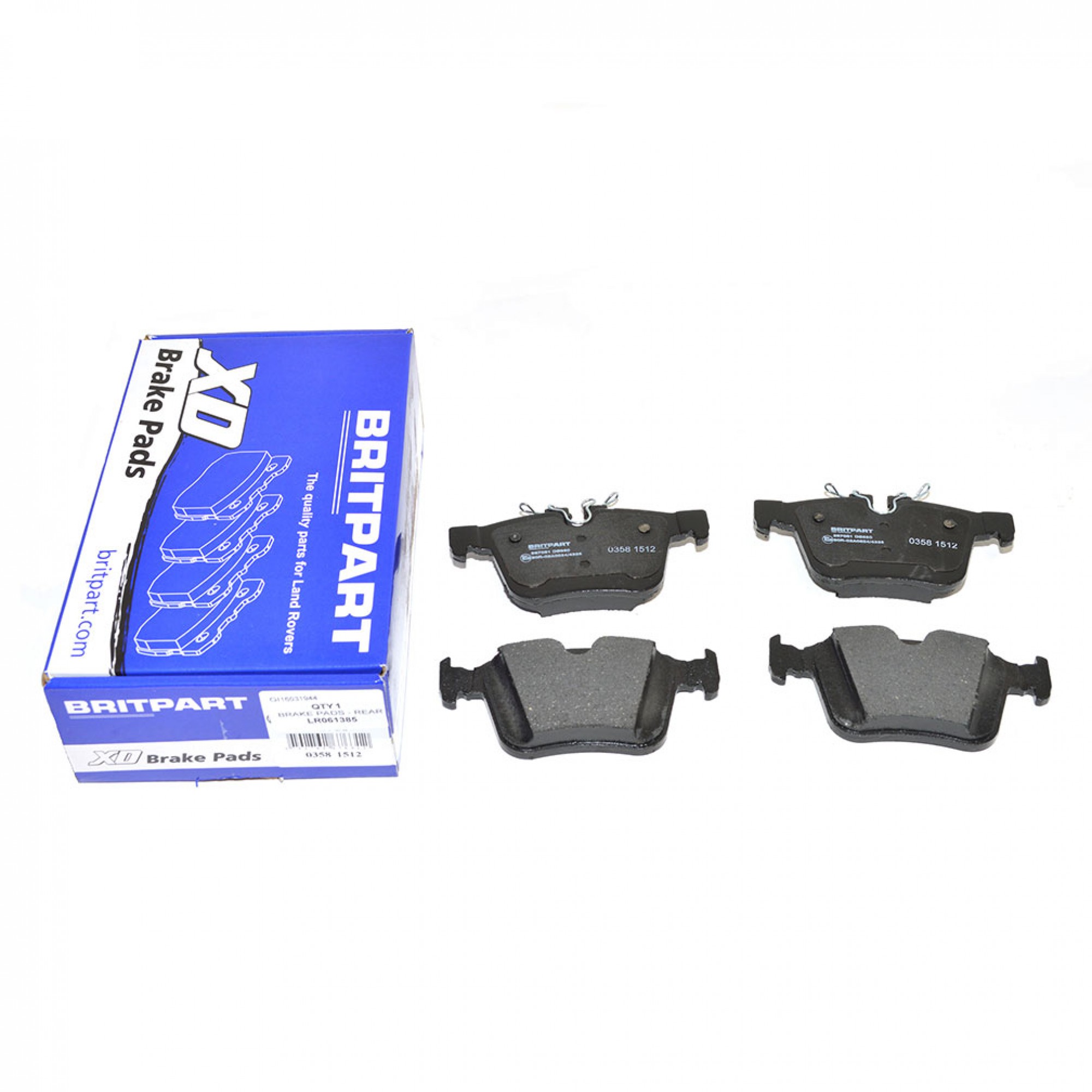 LR061385 - Xd Rear Brake Pad Set Discovery Sport and Evoque