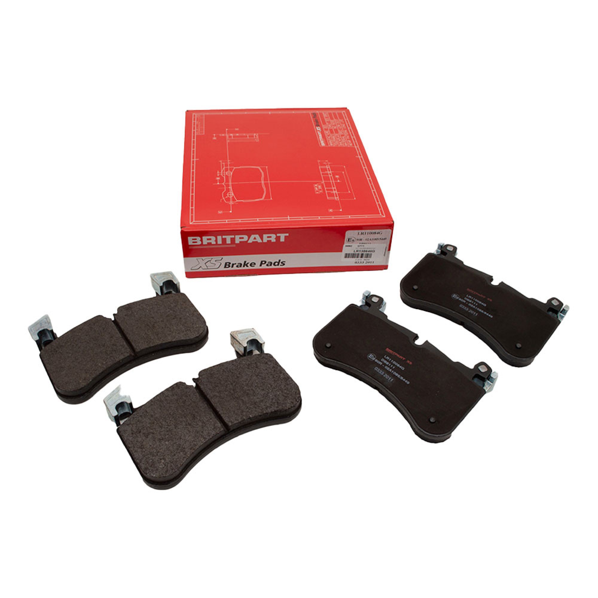 LR138646G - Britpartxs Front Brake Pads