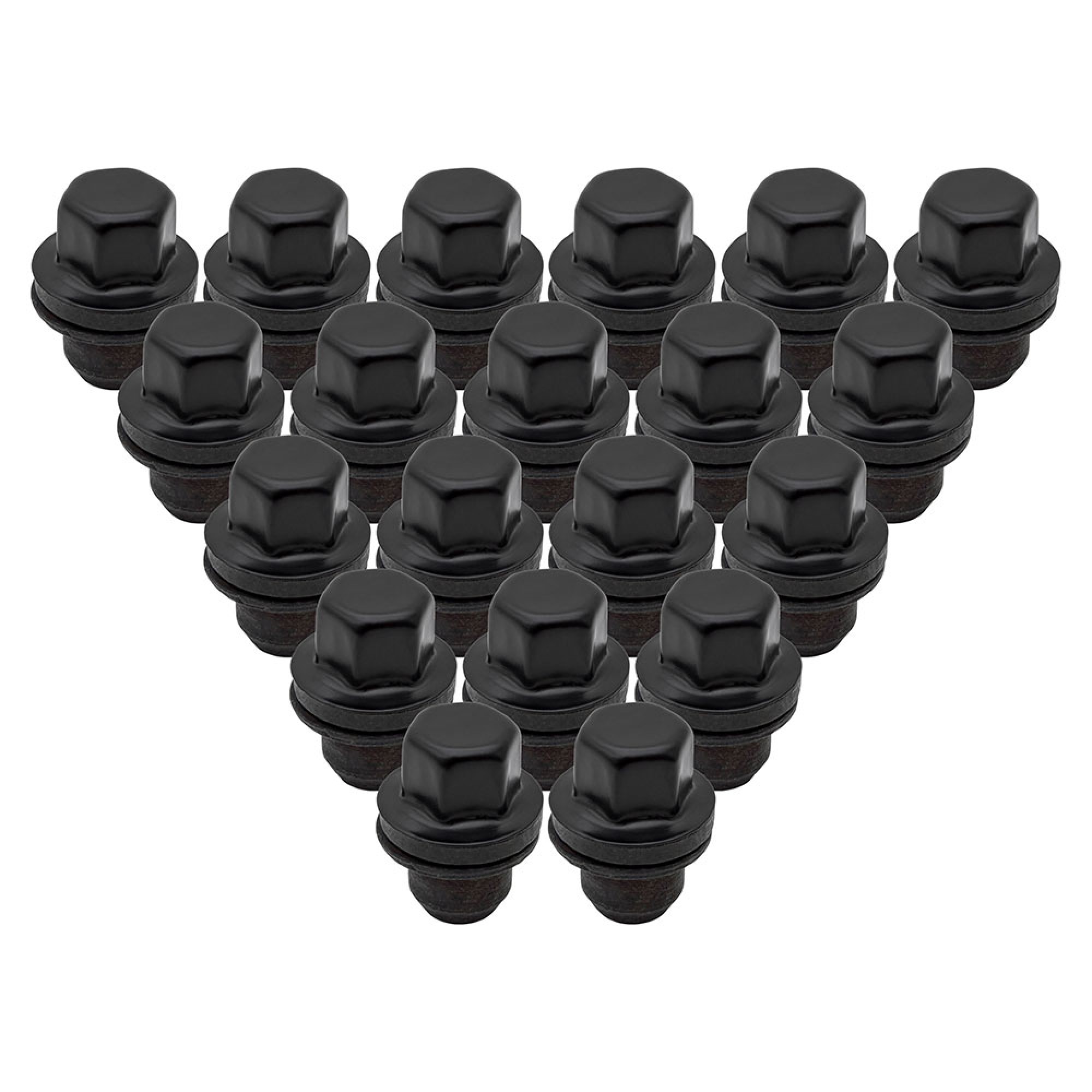 LR173842BX - OEM Wheel Nut - Satin Black x 20