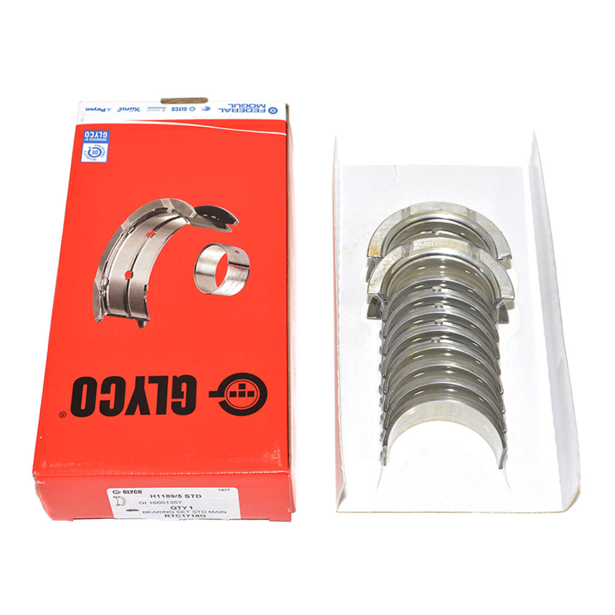 RTC1718G - OEM Main Bearing Set V8 Standard Size